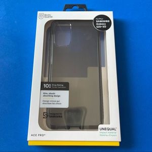Galaxy S20+ 5G - BodyGuardz Ace Pro Case (TRANSLUCENT BLACK)